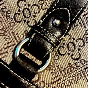 Liz & Co One Shoulder Strap Handbag Brown Purse